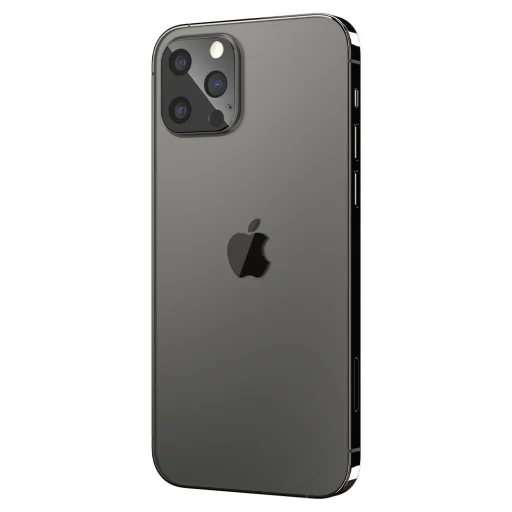 Spigen Optik.TR 2x kameralencsevédő 9H üveg iPhone 12 Pro fekete (AGL01807) - 3