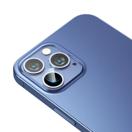 iPhone 12 Pro MAX Baseus 2x 0.25mm kameralencse védő üvegfólia (SGAPIPH61P-JT02) - 5