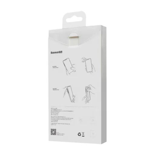 iPhone 12 Pro MAX Baseus Comfort tok fehér (WIAPIPH67N-SP02) - 5