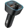 BlitzWolf BW-BC1 Bluetooth 5.0 2x USB + MicroSD FM Transmitter és töltő thumbnail