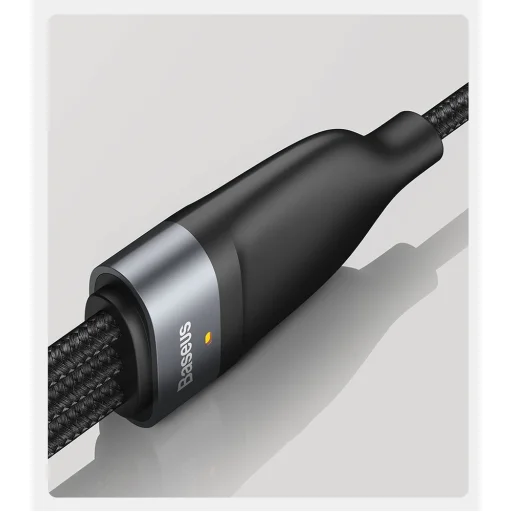 Baseus 3in1 USB - Lightning / USB Type C / micro USB kábel 1.2m 5A 480 Mbps 40W zöld (CA1T3-06) - 17