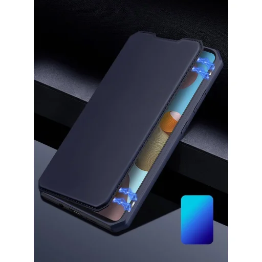 Dux Ducis Skin X fliptok Samsung A21S kék - 8