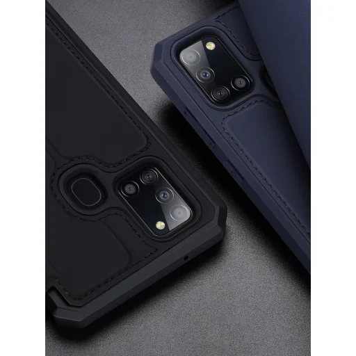 Dux Ducis Skin X fliptok Samsung A21S kék - 12