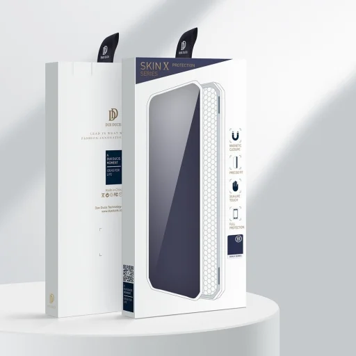 Dux Ducis Skin X fliptok Samsung A21S kék - 13