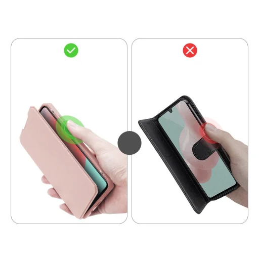Dux Ducis Skin X fliptok Samsung A31 pink - 3