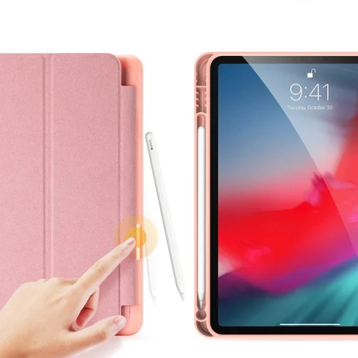 Dux Ducis Domo tok iPad Air 2020 pink színben - 3
