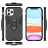 iPhone 12/ 12 Pro Armor Ring mágneses tok fekete thumbnail