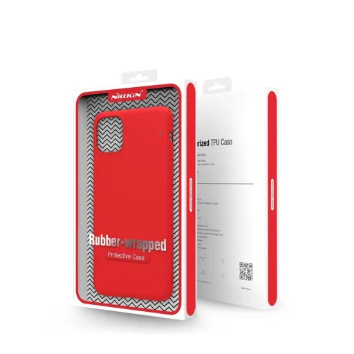 iPhone 11 Pro Nillkin Rubber Flexibilis tok fekete - 17