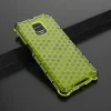 Honeycomb armor TPU tok Xiaomi Redmi Note 9 Pro / Redmi Note 9S zöld thumbnail