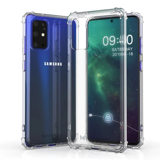 Wozinsky Anti Shock fokozott védelmet nyújtó tok Samsung S20 Plus átlátszó - 3