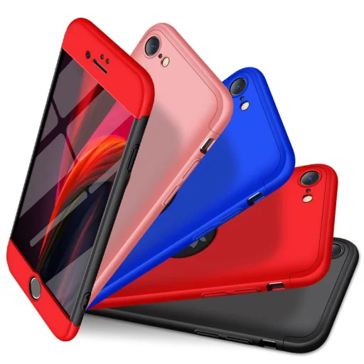 GKK 360 tok iPhone SE 2020 fekete/piros - 13