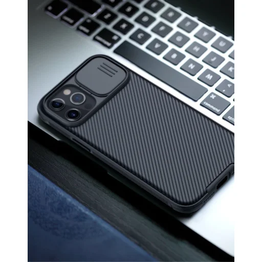 iPhone 12 / 12 Pro Nillkin CamShield Pro tok fekete - 14