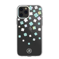 iPhone 12 Pro MAX Kingxbar Lucky Series tok Swarovski kristállyal Clover