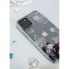 iPhone 12 mini Kingxbar Butterfly Series tok Swarovski kristállyal kék thumbnail