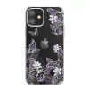 iPhone 12 mini Kingxbar Butterfly Series tok Swarovski kristállyal lila thumbnail