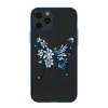 iPhone 12 Pro MAX Kingxbar Butterfly Series tok Swarovski kristállyal kék thumbnail