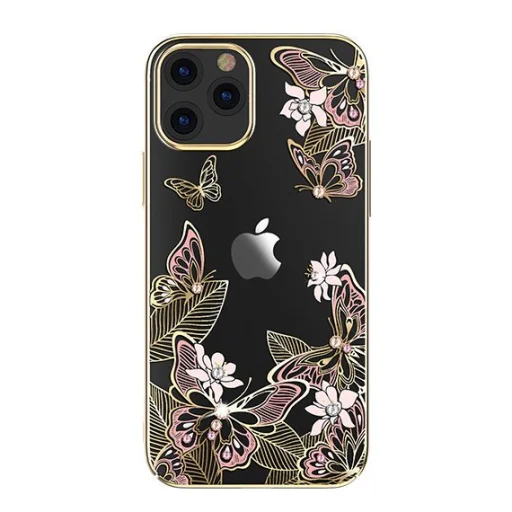 Kingxbar Butterfly Series tok Swarovski kristállyal iPhone 12 Pro MAX pink - 1