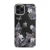 iPhone 12/ 12 Pro Kingxbar Butterfly Series tok Swarovski kristállyal lila thumbnail