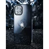 iPhone 12 mini Kingxbar Wish Series tok Swarovski kristállyal fekete thumbnail