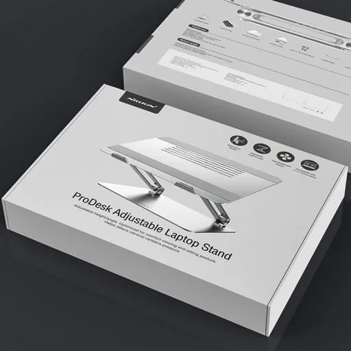 Nillkin ProDesk állítható Laptop laptop állvány szürke - 20