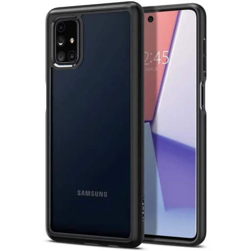 Spigen Ultra Hybrid tok Samsung M51 Matt Fekete (ACS01458) - 1