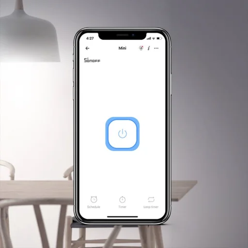Sonoff MINI Wi-Fi vezeték nélküli okos kapcsoló (kapcsoló dobozba) fehér (IM190416001) - 13