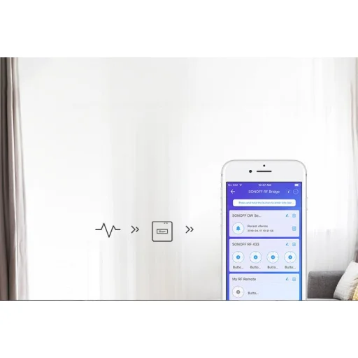 Sonoff RF Bridge 433 MHz RF fekete (IM170619001) - 6