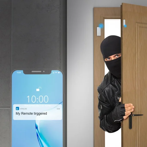 Sonoff DW2 RF Vezeték nélküli ajtó és ablak nyitás érzékelő 433 MHz RF fehér (M0802070003) - 8