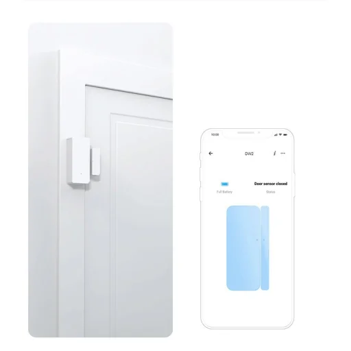 Sonoff DW2 WiFi Vezeték nélküli ajtó és ablak nyitás érzékelő fehér (M0802070002) - 10