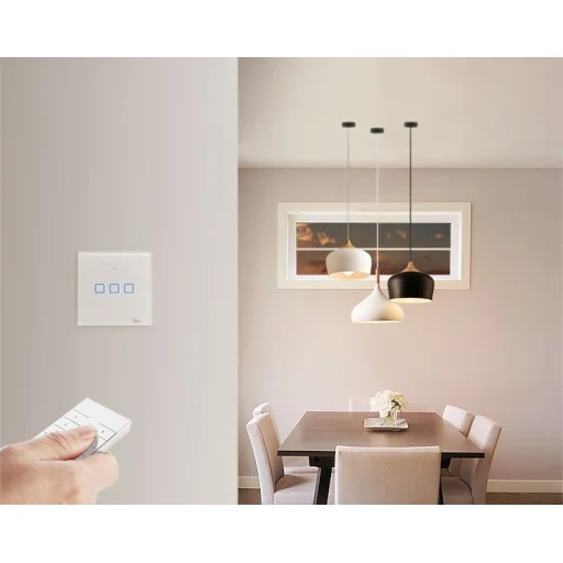 Sonoff RM433 (akkumulátorral) vezeték nélküli távirányító 433 MHz fehér (IM190314042) - 5