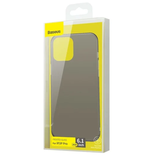 Baseus Wing ultravékony tok iPhone 12/ 12 Pro fekete (WIAPIPH61N-01) - 3