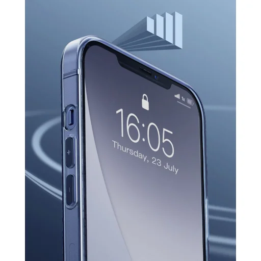 iPhone 12 Baseus Simple flexibilis TPU tok átlátszó (ARAPIPH61N-02) - 10