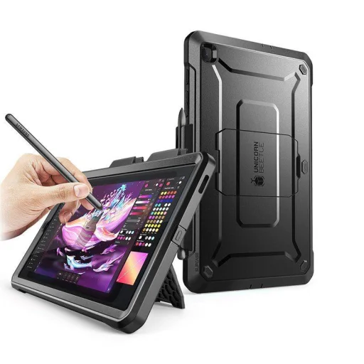 Supcase Unicorn Beetle Pro tok Samsung Galaxy Tab S6 Lite 10.4 P610/P615 fekete - 1