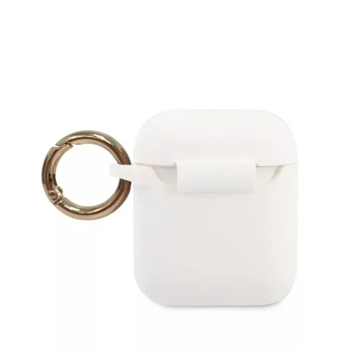 Guess Silicone Triangle GUACA2LSTLWH AirPods 1/2 tok fehér - 2