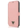 iPhone 12/ 12 Pro Guess Saffiano GUFLBKP12MVSATMLPI fliptok pink thumbnail
