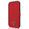 iPhone 12 Pro MAX Guess Saffiano GUFLBKP12LVSATMLRE fliptok piros thumbnail