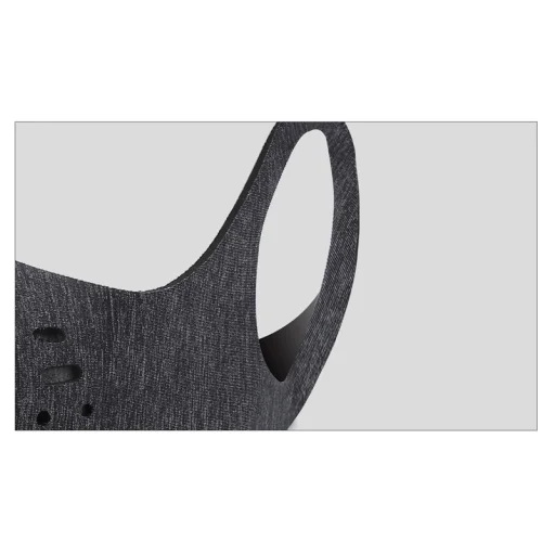 FDTwelve F1 orr- és szájmaszk szűrővel mosható fekete - 5