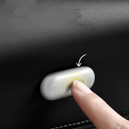 Baseus 2x vezeték nélküli öntapadós autós LED lámpa fehér (DGXW-02) - 18