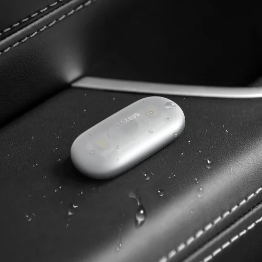 Baseus 2x vezeték nélküli öntapadós autós LED lámpa fehér (DGXW-02) - 11