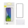 Baseus 2x 0,3 mm kijelzővédő üvegfólia iPhone 12 Pro MAX fekete (SGAPIPH67N-KA01) - 3