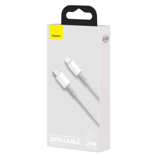 Baseus USB Type-C - Lightning kábel PD 20W 1m fehér (CATLGD-02) - 7