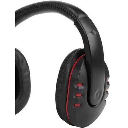 Gaming, Gamer Headset fejhallgató mikrofonnal fekete - 5