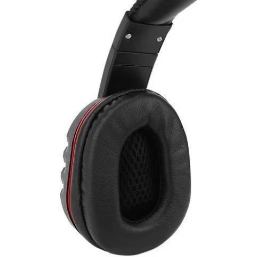 Gaming, Gamer Headset fejhallgató mikrofonnal fekete - 6