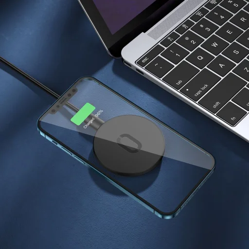 Joyroom Magsafe Jr-a28 Mágneses Vezeték Nélküli Töltő 15w Fekete - 8