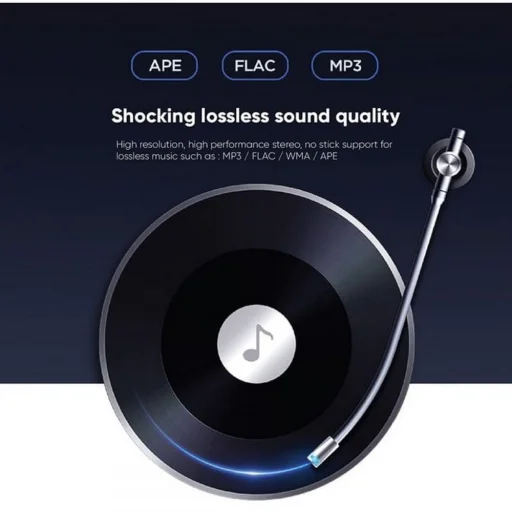 Bluetooth FM Transmitter + Joyroom 2xUSB szivargyújtós töltő fekete (JR-CL02) - 2