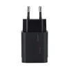 JOYROOM L-QP182 1xUSB-A ÉS 1xUSB-C HÁLÓZATI TÖLTŐ ADAPTER 18W PD3.0/QC3.0 FEKETE thumbnail