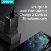 JOYROOM L-QP361 1xUSB-A ÉS 1xUSB-C HÁLÓZATI TÖLTŐ ADAPTER 36W PD3.0/QC3.0 FEKETE thumbnail