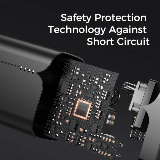 JOYROOM L-QP361 1xUSB-A ÉS 1xUSB-C HÁLÓZATI TÖLTŐ ADAPTER 36W PD3.0/QC3.0 FEKETE - 3