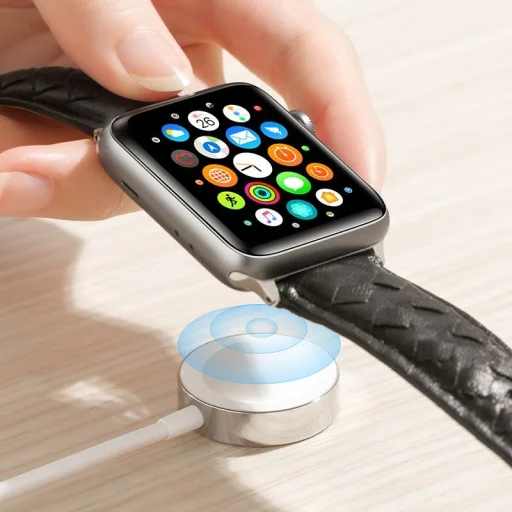 Apple Watch töltő fehér,  Joyroom S-IW001S - 4