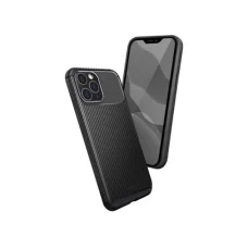 iPhone 12 Pro MAX UNIQ Hexa szilikon tok fekete